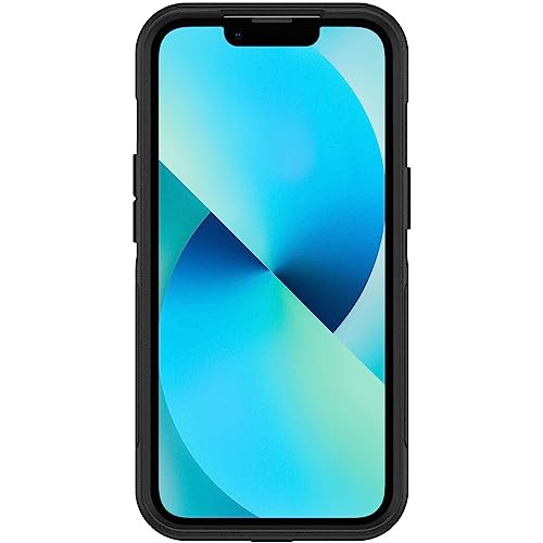 OtterBox iPhone 13 (ONLY) Commuter Series Case - Black, Slim & Tough, Pocket-Friendly, with Port Protection