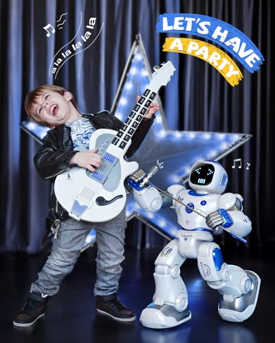 Ruko 1088 Smart Robot Toy for Kids, Large Programmable Interactive Robot with Remote Control, App Control, Birthday Gift for Boys & Girls Ages 4 5 6 7 8 9