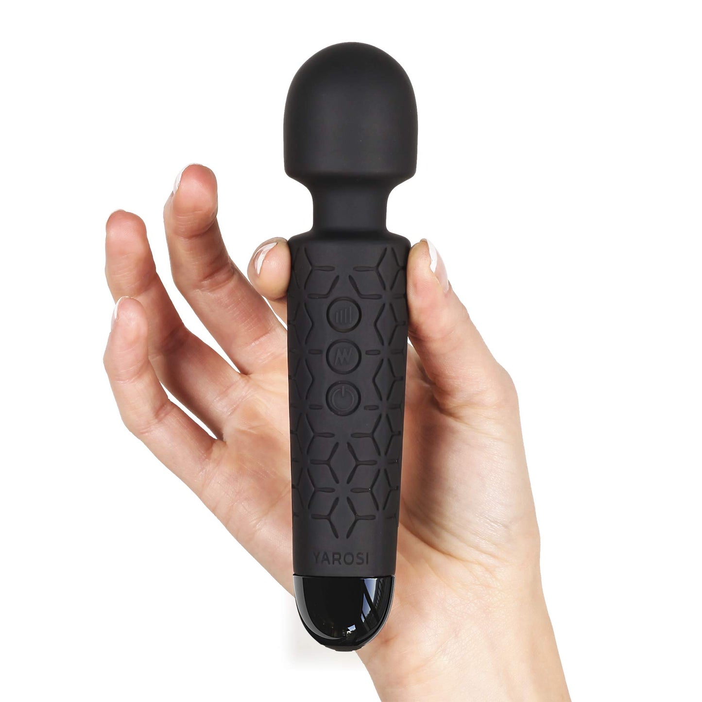 Yarosi Micro Handheld Massage Wand β Smallest, Most Powerful Cordless Massager for Back, Neck, Legs, Hands, Full Body Pain Relief & Stress Recovery (Travel-Friendly)