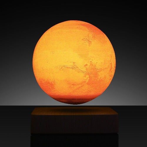 Floating Moon Lamp, Magnetic Levitating Moon Lamp, 15.9inch Spinning 3D Night Light with Magnetic Base, Room Decor Moon Light, Birthday Christmas Gifts for Kids