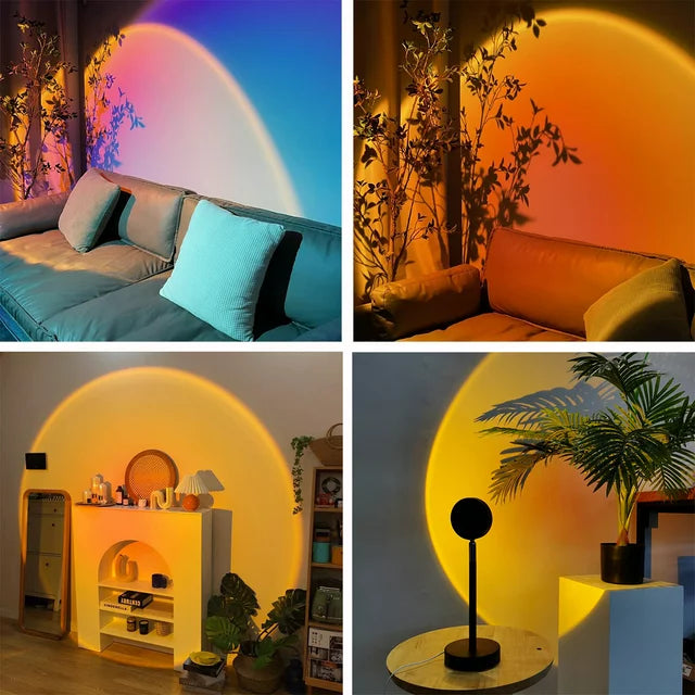 Sunset lamp Colors Changing Atmosphere Night Light
