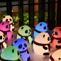 Simple Modern Desk Bedside lamp Creative Bedroom Light Cartoon Panda Shape For Festival Christmas gift Cute Table Lamp