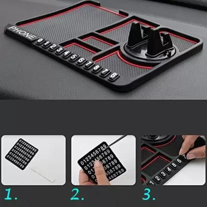 Silicone Car Dashboard Mat Phone Holder