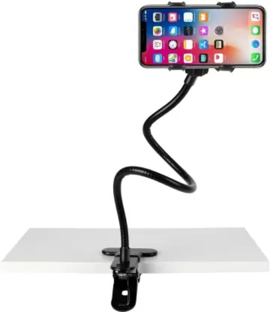 Flexible Gorilla Tripod Stand with Mobile Clip Holder back view 