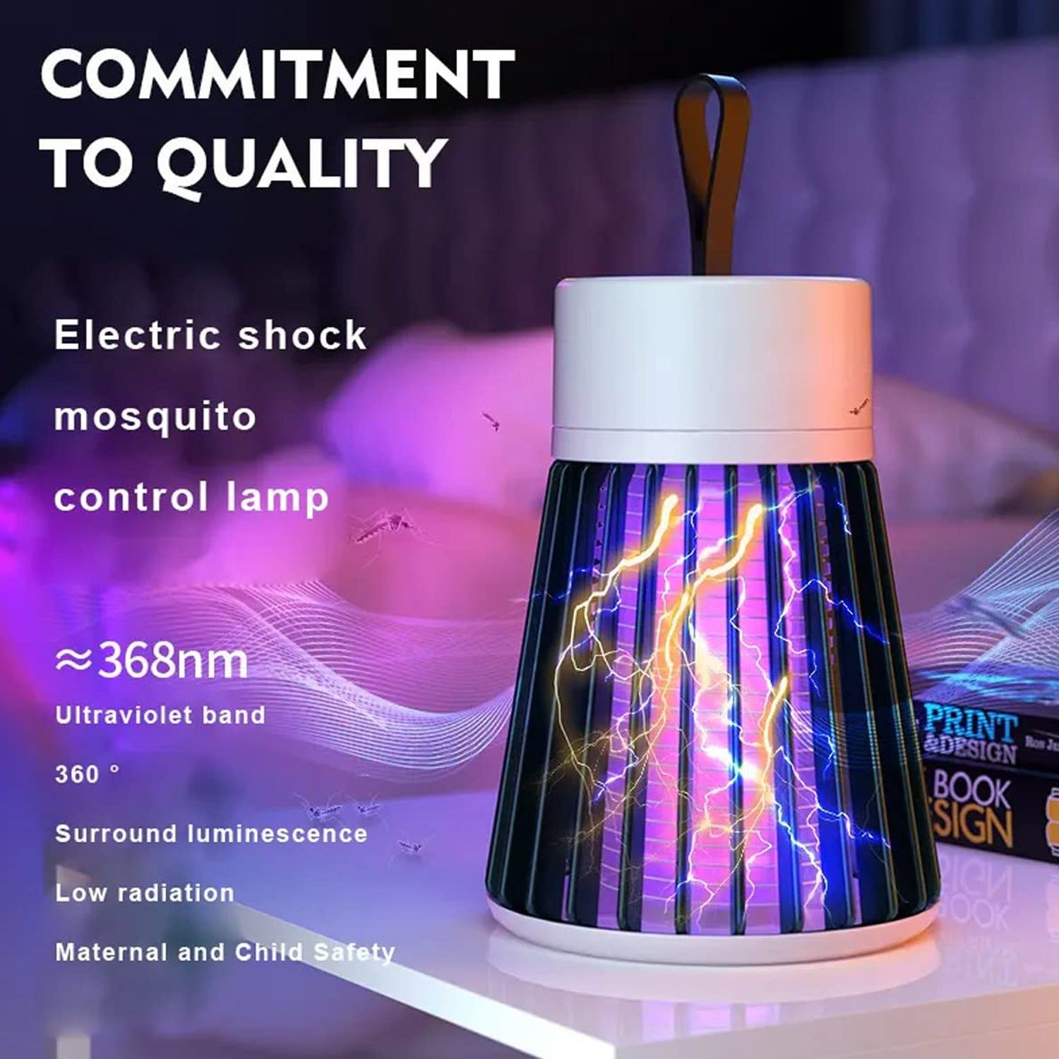 Mosquito Killer Lamp Trap Machine with UV LED