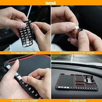 Silicone Car Dashboard Mat Phone Holder