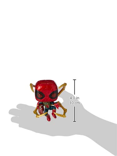Funko POP! Marvel: Avengers Endgame - Iron Spider with NanoGauntlet | Official Superheroes Merch - Collectable Vinyl Figurine for Shelf Display - Birthday Gift Idea for Fans and Collectors