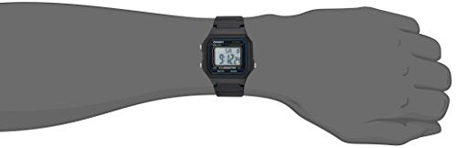 Casio W217H Series | Men’s Digital Watch | 50M WR | 1/100 Second Stopwatch | LED Backlight | Countdown Timer | 100 SEC Chronograph | Daily Alarm | Hourly Time Signal | 7 Year Battery
