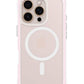 ORNARTO Air Case for iPhone 16 Pro Clear, Compatible with MagSafe, Military-Grade Drop Protection Cover with Built-in Air, Pink