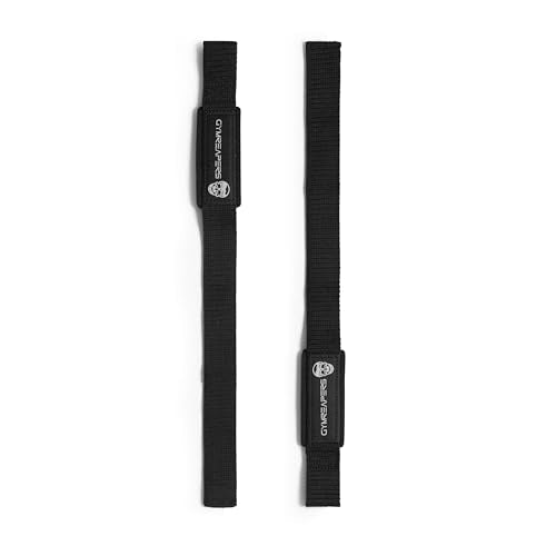Gymreapers Lifting Wrist Straps for Weightlifting, Bodybuilding, Powerlifting, Strength Training, & Deadlifts - Padded Neoprene with 18 inch Cotton