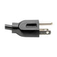 Tripp Lite Standard Computer Power Cord 10A,18AWG (NEMA 5-15P to Left Angle IEC-320-C13) 6-ft.(P006-006-13LA)