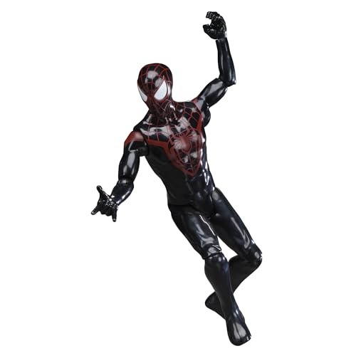SPIDER-MAN Marvel Titan Series Miles Morales Action Figure, 12-Inch-Scale (30 cm) Super Hero Toys for Kids Ages 4+