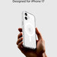 Spigen Ultra Hybrid MagFit Case for iPhone 17 - Clear White | MagSafe Compatible, Anti-Yellowing Crystal Clarity, Patented Air Cushion, MIL-STD-810H Military-Grade Drop Protection