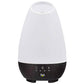 HealthSmart 500ML Essential Oil Diffuser for Large Rooms, Cool Mist Humidifier and Aromatherapy Diffuser, Adjustable Timer, Mist Mode and 7 LED Light Colors, White (Pack of 1)