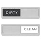 Dishwasher Magnet Clean Dirty Sign, Strong Magnet Non-Scratch Clean Dirty Magnet for Dishwasher, Easy to Read & Slide