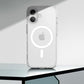 Spigen Ultra Hybrid MagFit Case for iPhone 17 - Clear White | MagSafe Compatible, Anti-Yellowing Crystal Clarity, Patented Air Cushion, MIL-STD-810H Military-Grade Drop Protection