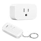 DEWENWILS Indoor Remote Control Outlet, Wireless Remote Light Switch, No Interference Remote Outlet Switch, No Wiring, 15A/1875W, 100ft RF Range, Compact Design, Programmable