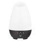 HealthSmart 500ML Essential Oil Diffuser for Large Rooms, Cool Mist Humidifier and Aromatherapy Diffuser, Adjustable Timer, Mist Mode and 7 LED Light Colors, White (Pack of 1)