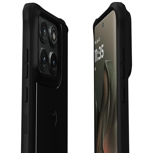 Motorola Edge (2025) Black Protective Case - Precision fit, Stylish Shock Absorbing Phone Case