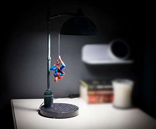 Ukonic Marvel Spider Man Streetlight LED Mood Light Desk Lamp | Superhero Night Light | 16 Inches