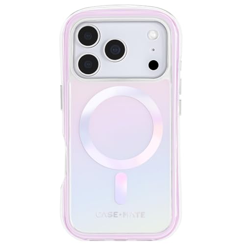 Case-Mate Jelly Pop Soap Bubble iPhone 17 Pro Case [Compatible with MagSafe] - Stylish Phone Case for Women with 16ft Drop Protection - Premium Magnetic Cover for iPhone 17 Pro - Iridescent