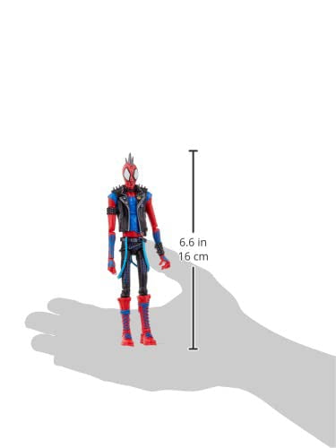 Marvel Legends Series Spider-Man: Across The Spider-Verse Spider-Punk 6-inch Action Figure Toy, 1 Accessory | Marvel Legends Retro 6 Inch Action Figure Across The Spider-Verse Part One - Spider-Punk