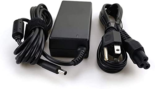 Dell Inspiron Laptop Charger Genuine 65W watt 4.5mm tip AC Power Adapter for Inspiron 13 14 15 3000 5000 7000 Series 5558 5755 3147 7348-2in1 5555 5559 0G6j41 0MGJN with Power Cord