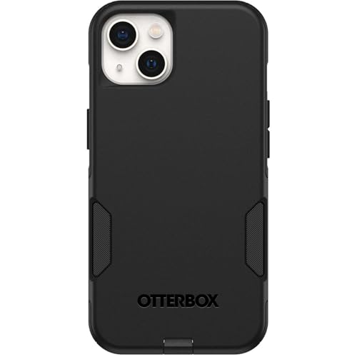 OtterBox iPhone 13 (ONLY) Commuter Series Case - Black, Slim & Tough, Pocket-Friendly, with Port Protection