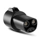 Lectron J1772 to Tesla Adapter 80 Amp (240V) - EV Charging Adapter Compatible with Tesla Model S/3/X/Y/Cybertruck and All Electric Vehicles in the NACS Alliance (Black)