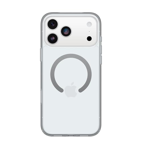 OtterBox iPhone 17 Pro Max Symmetry Series Clear Case - Clear - Ultra-Thin, Sleek, Silicone iPhone Case | Snaps to MagSafe, Ultra-Sleek, Raised Edges Protect Camera & Screen, Ultra-Thin, Sleek iPhone Case with Camera Control