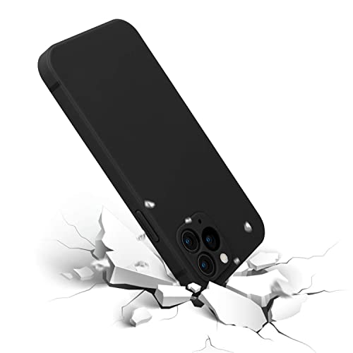 Custom Pictures Phone Case for iPhone 17/16/15/14/13/12/11 Pro Max Mini, Personalized Phone Cases, Customized Photo Black Liquid Silicone Soft Gel Rubber Cover for Birthday Friends Family