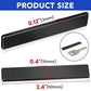 MIKEDE Neodymium Magnets, 5 Pack Black Super Strong Magnets Bar, Waterproof Heavy Duty Magnet with Adhesive Backing, Rare Earth Small Magnet Strips for Fridge, DIY, Craft, Science - 60x10x3 mm