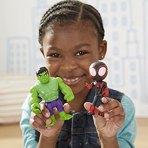 Spidey and his Amazing Friends Marvel Hero Reveal Multipack with Mask-Flip Feature, 4-Inch Action Figure Toys, Kids 3+ ( Exclusive)