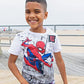 Marvel Spider-Man 4 Pack Pullover T-Shirts Toddler to Big Kid