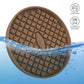 ME.FAN Car Cup Coasters [4 Pack] Silicone Car Coasters/Cup Mats, Non-Slip Recessed Car Interior Accessories Coffee