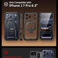 SUPCASE for iPhone 17 Pro Case with Tempered Glass Screen Protector (UBGrip Pro), [Camera Control Cover] [Compatible with MagSafe] [Built-in Kickstand] Full-Body Heavy Duty Magnetic Phone Case, Black