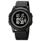 OLAZONE Digital Watches Men Ultra-Thin Minimalist Sports Waterproof with Wide-Angle Display Rubber Strap Wrist Watch for Men