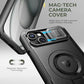 Dexnor for iPhone 15 Plus/14 Plus Case with Slide Camera Cover & Adjustable Kickstand & Built-in Screen Protector, Magsafe Rugged Shockproof Bumper Cases Heavy-Duty Magnetic Protective Cover,Black