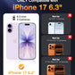 Diaclara Magnetic Designed for iPhone 17 Case 6.3 Inch Full Body Bumper,[Compatible with MagSafe] Military Drop Proof Cover with Built-in Touch Sensitive Anti-Scratch Screen Protector Blue