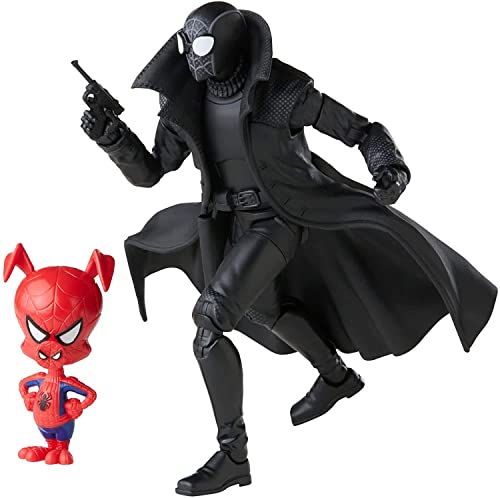 Hasbro – Marvel Spider-Man Into The Spider-Verse: Legends Series – Spider-Man Black & Spider-Ham Action Figures (F3443)