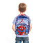 Bioworld Spider-Man Classic 2-Piece 16" Kids Clear Backpack & Lunch Box Set For School And Travel