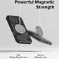 Ringke Rugged Gear for iPhone 17 Pro Max Case [Compatible with MagSafe] Prevents Oily Smudges Non-Slip Enhanced Grip Protective Cover Precise Cutouts for Camera - Magnetic Camo Black