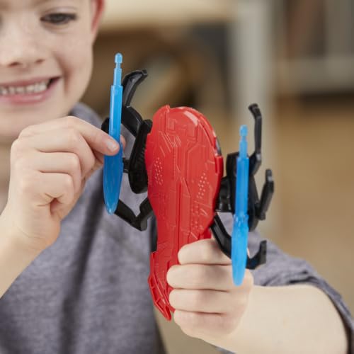 Marvel Spider-Man Thwip Blast Spider-Man Action Figure with Accessories, 11-Inch-Scale Super Hero Toys for Kids Ages 4 and Up