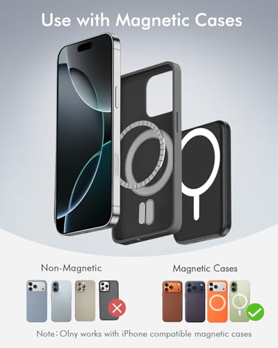 podoru for MagSafe Power Bank 5000mAh, Ultra-Slim Magnetic Portable Charger