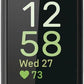 Fitbit Inspire 3 Health &-Fitness-Tracker with Stress Management, Workout Intensity, Sleep Tracking, 24/7 Heart Rate and more, Midnight Zen/Black One Size (S & L Bands Included)