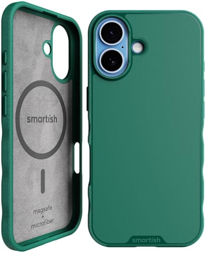 Smartish® iPhone 17 MagSafe Case - Gripmunk Magnetic Slim Case [Lightweight + Protective] Thin Grip Cover with Microfiber Lining for Apple iPhone 17 - So Jaded