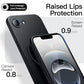JETech Magnetic Slim Case for iPhone 17e (2026) / iPhone 16e Compatible with MagSafe, Camera Lens Full Protection, Ultra-Thin Lightweight Matte Finish Minimalist Phone Cover (Black)
