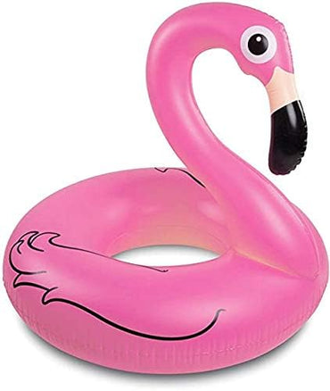 Inflatable Floating Flamingo Drink Holder Pack of 12(Pink Flamingo)