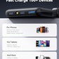 INIU 45W Fast Charging Portable Charger, 40% Smaller 10000mAh with Detachable Cable, Flight-Safe Travel Power Bank, USB C External Phone Battery Pack for iPhone 17 16 Pro iPad Samsung S26 Google etc