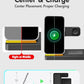 Wireless Charging Station Multiple Devices: 3-in-1 Phone Fast Multi Charger Stand for Apple Products iPhone 14 13 12 11 Pro Max XS XR X 8 Plus Watch 8 7 6 5 4 3 2 SE and AirPods 3 2 Pro